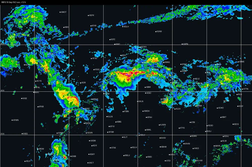 RRFS 19 Sep 19Z · +12 h