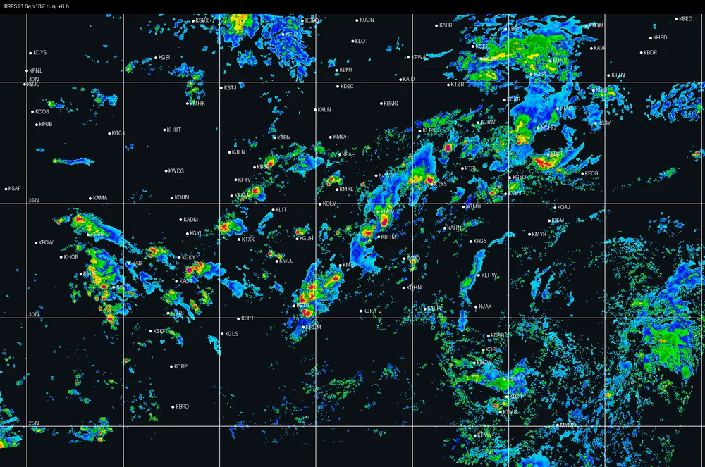 RRFS 21 Sep 18Z · +6 h