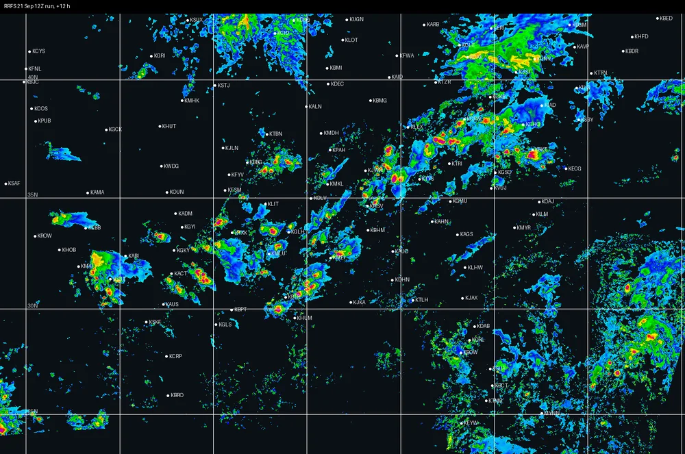 RRFS 21 Sep 12Z · +12 h
